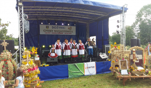 Dožinky 14.08.2016 v Gmine Wojaszówka 