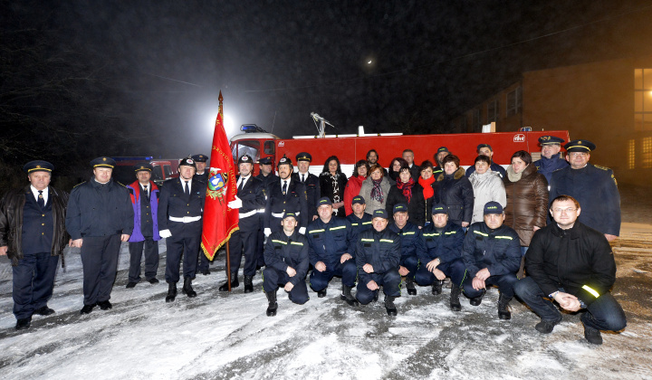  Odovzdanie hasičského vozidla TATRA CAS 148  ministrom vnútra S