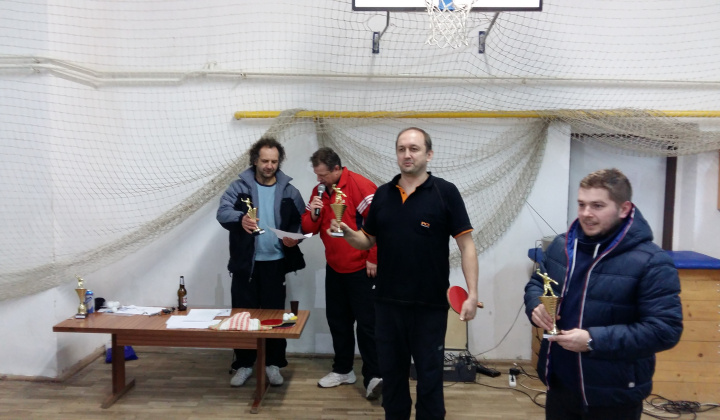 Stolnotenisový turnaj o Pohár starostu obce 03.01.2016